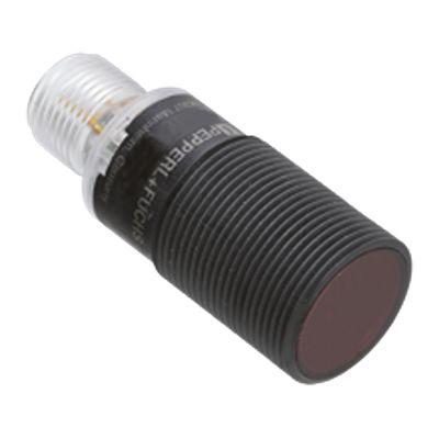 OBT300-18GK40-E2-V1 Pepperl + Fuchs Background Suppression Photoelectric Sensor, Cylindrical Sensor, 0 → 300 mm Detection Range