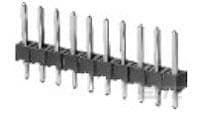 5-146276-3 TE Connectivity AMPMODU Series Vertical Through Hole PCB Header, 3 Contact(s), 2.54 mm Pitch, 1 Row, Unshrouded