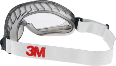 2890SA Clear Acetate Anti-Mist Safety Goggles, UV Protection