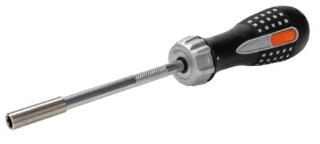 808050 Bahco Bi-metal Magnetic Screwdriver, Phillips, Pozidriv, Slotted PH1, PH2, PZ1, PZ2, 4.5, 5.5 mm Tip