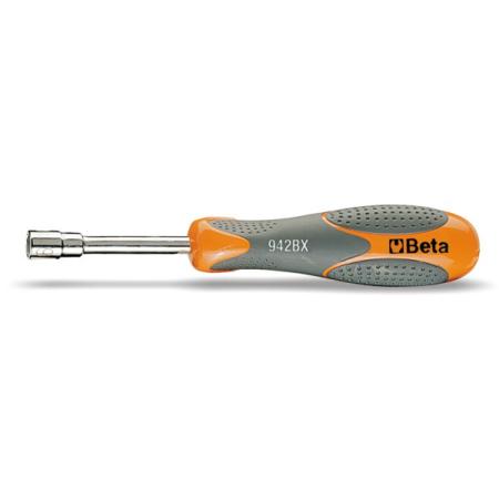 942BX 6 BETA Hexagon Nut Driver, 6 mm Tip, 70 mm Blade, 190 mm Overall