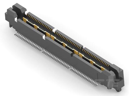 1-767007-0 TE Connectivity MICTOR Series Vertical Board Mount PCB Header, 114 Contact(s), 0.64mm Pitch, 57 Row(s), Unshrouded