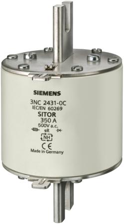 3NC2431-0C Siemens 350A NH Fuse, NH3, 440 - 500V ac/dc