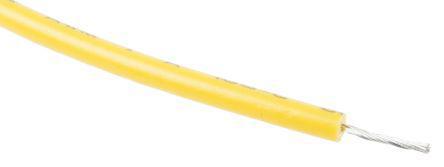 872-4417 RS Pro UL3321 Series Yellow, 100m XLPE UL3321 Hook Up Wire, 0.33 mm² CSA , 600 V 22 AWG