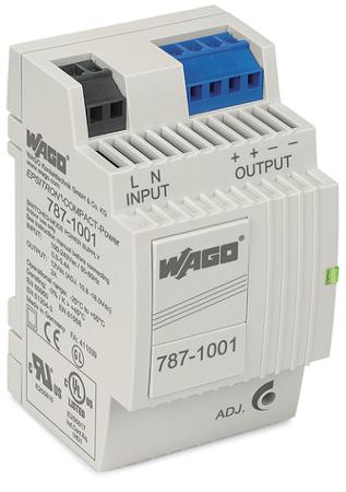 787-1001 WAGO Switching Power Supply, , 12V dc, 2A, 24W, 100 → 240V ac Input Voltage