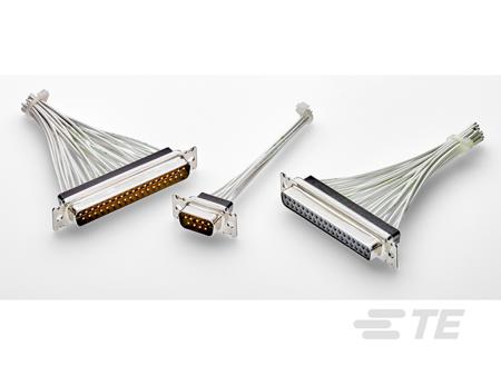 2335893-3 TE Connectivity 90 44 Way Cable Mount D-sub Connector Socket, 2.29mm Pitch