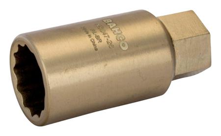 NS247-26 Bahco 1/2 in Drive 13/16in Standard Socket, 13/16in, 62 mm Overall Length
