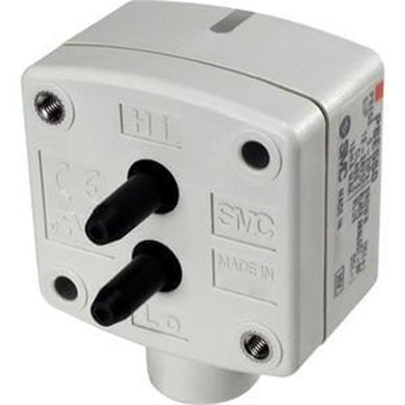 PSE550-C2 SMC Pressure Switch, -0.2kPa to 2 kPa
