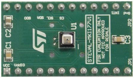 STEVAL-MKI177V1 STMicroelectronics  Adapter Board for use with DIP24 Socket