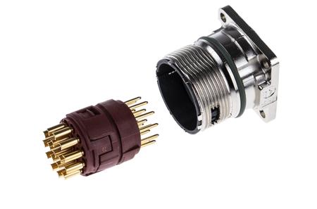 72004000---73028500 Lapp EPIC Circular Series, 17 Pole Panel Mount Circular Connector, with Male Contacts