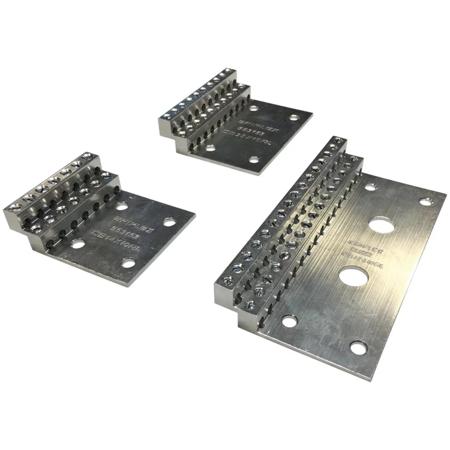 553153 nVent ERICO 20-Way Earth Terminal Block, 6mm², Aluminium Housing