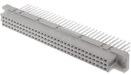 09032966421 HARTING 09 03 96 Way 2.54mm Pitch, Type C Class C2, 3 Row, Straight DIN 41612 Connector, Socket