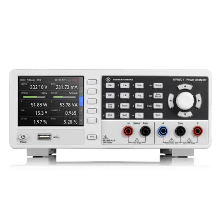 NPA501 Rohde & Schwarz R&S  DC Power Analyzer, 1-Phase, 20A Max, 600V Max