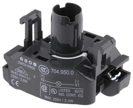 704.950.0 EAO Modular Switch Lamp for Use with 04 Series