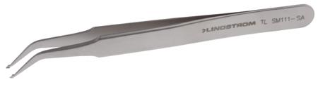 TL SM 111-SA Lindstrom 120 mm, Stainless Steel, Rounded, ESD Tweezers