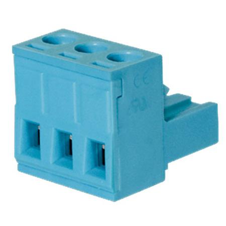 TBP01P1-508-02BE Same Sky, 5.08mm Pitch, 2 Way, Pluggable Terminal Block, Plug, PCB Mount,