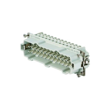 1211100000 Weidmuller Contact Insert, 16A, Male, HE Series, 24 Contacts