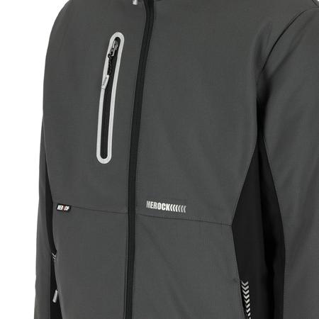 23MJC2101AN-XXXL Herock TARIS Anthracite, Breathable, Waterproof, Windproof Jacket, XXXL