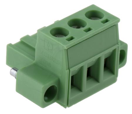 1777992 Phoenix Contact, 5.08mm Pitch, MSTB 2.5/ 3-STF-5.08, 3 Way, , Pluggable Terminal Block, Plug, Plug-In, Screw