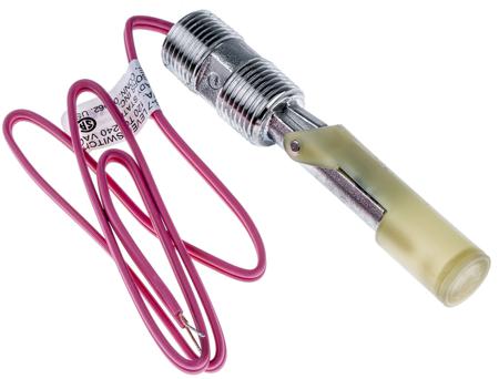 164850 Gems Sensors LS-7 Series Horizontal Stainless Steel 316 Float Switch, Float, 610mm Cable, SPST NO/NC