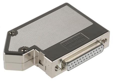 2761619 Phoenix Contact SUBCON 25/F-SH 25 Way Right Angle D-sub Connector Socket, 2.77mm Pitch