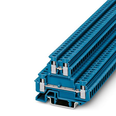 1414077 Phoenix Contact  MBKKB 2.5 BU Series Blue, 2.5mm², 2-Level, Screw Termination