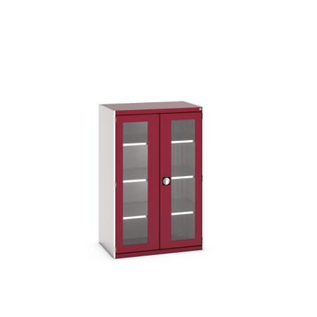 40021132-24V Bott 2 Door Sheet Steel Floor Standing Cupboard, 1050 X 650 X 1600mm
