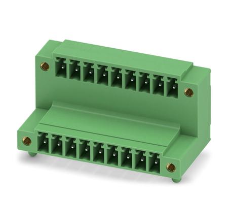 1830172 Phoenix Contact, 3.81mm Pitch, MCD 1.5/ 9-GF-3.81, 9 Way, Pluggable Terminal Block, Header, Solder Termination,