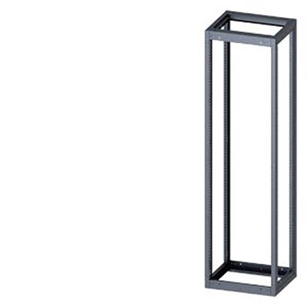 8MF1265-2GS40 Siemens 8MF1 Series RAL 7035 Steel Support Frame, 2200mm H, 600mm W, 500mm D, 2200mm L For Use With Standard Empty