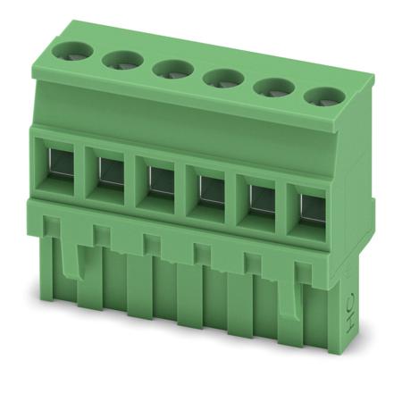 1912443 Phoenix Contact, 5.08mm Pitch, MVSTBR 2.5 HC/6-ST-5.08, 6 Way, , Pluggable Terminal Block, Plug, Plug-In, Screw