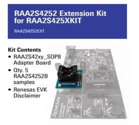 RAA2S4252EXT Renesas Electronics RAA2S4252 Evaluation Kit for Hardware Development Tools Automotive Pressure