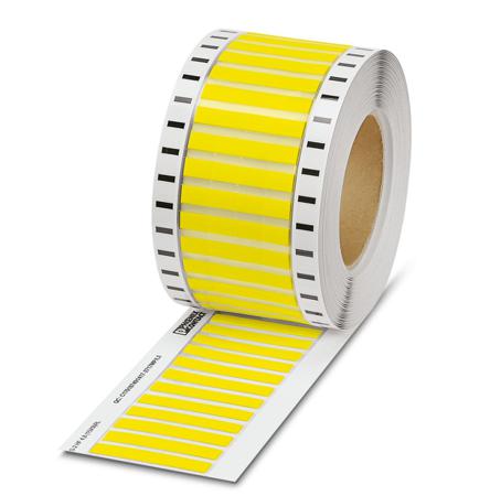 0801015 Phoenix Contact Halogen Free Heat Shrink Cable Sleeve, Yellow 2.4 → 4.8mm Sleeve Dia. x 15mm Length 2:1 Ratio,