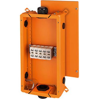 FK 6505 HENSEL Fk Series Orange Stainless Steel Junction Box, IP65, 515 x 276 x 138mm