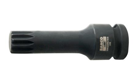 BBR201P64016 Bahco M16mm, 1/2 in Drive Deep Impact Socket, 40 mm length