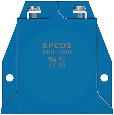 B72260B0381K001 EPCOS, B722 Varistor 4.6nF, Clamping 505V, Varistor 620V, PCB Mount