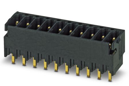 1844963 Phoenix Contact DMCV Series Straight Solder PCB Header, 11 Contact(s), 2.54 mm Pitch, 2 Row