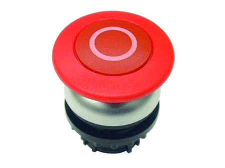 216751 M22-DRP-R-X0 Eaton Red Push Button, 36.5mm Cutout, IP67, IP69K