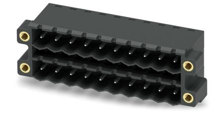 1753381 Phoenix Contact, 5.08mm Pitch, CCDN 2.5/10-G1F-5.08 P26 THR, 10 Way, Right Angle, Pluggable Terminal Block, Header,