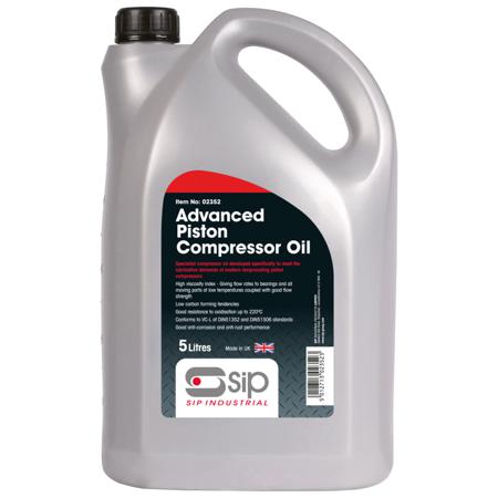 02352 SIP 5 L Can Compressor Oil for Compressors