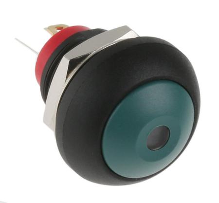 175-9403 SP Off-Mom. + RED LED + 3.40mm solder lu