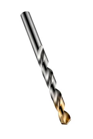 A002S7.5 Dormer A002S Series HSS-TiN Twist Drill Bit for Steel, 7.5mm Diameter, 109 mm Overall