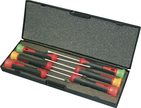 66999 Ega-Master Plusminus Pozidriv Screwdriver Sets, 7-Piece