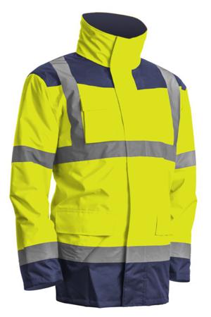 7KANYL Coverguard KANATA Yellow/Navy Unisex Hi Vis Parka, L