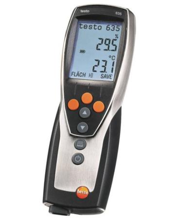 0563 6353 Testo 635 Wireless Digital Thermometer for Industrial Use, Thermal Probe, 1 Input(s), +150°C Max, ±0.2 °C Accuracy
