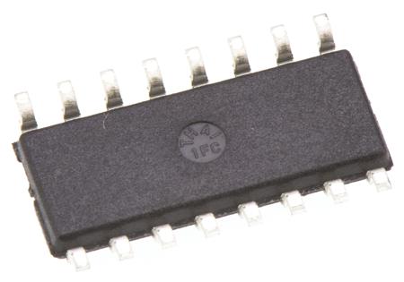MCP3008-I-SL Microchip MCP3008-I/SL, 10-bit Serial ADC Pseudo Differential, Single Ended Input, 16-Pin SOIC
