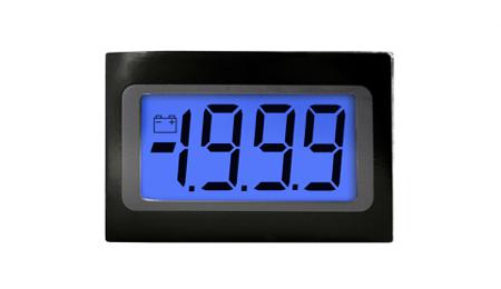 SP 400-BLUE Lascar Digital Voltmeter DC, LCD Display 3.5-Digits ±1 %