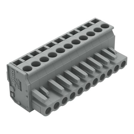 232-211/026-000 WAGO 232 Series Pluggable Connector, 11-Pole, Female, 11-Way, Snap-In, 14A