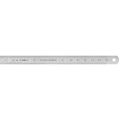 1010010015 Vogel 150mm Steel Metric Ruler