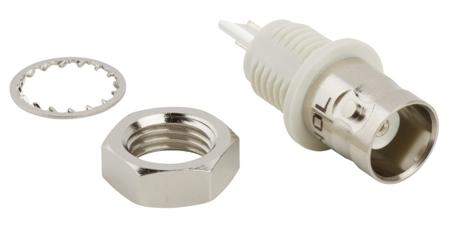 031-10 Amphenol 50Ω Straight Panel Mount BNC ConnectorBulkhead Fitting, jack