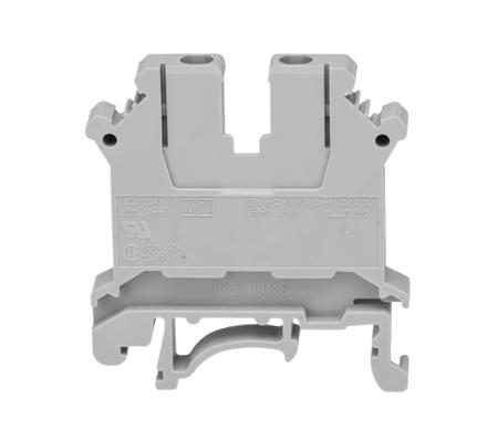 3004016 Phoenix Contact  UK 5 Series Grey, Single-Level, Screw Termination